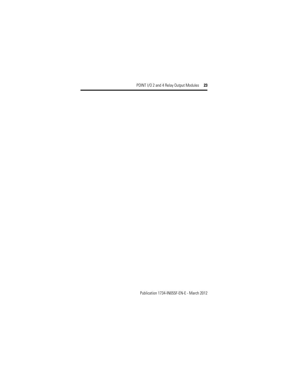 Rockwell Automation 1734-OW2_OW4, Series C Point I/O 2 and 4 Relay Output Modules User Manual | Page 23 / 24