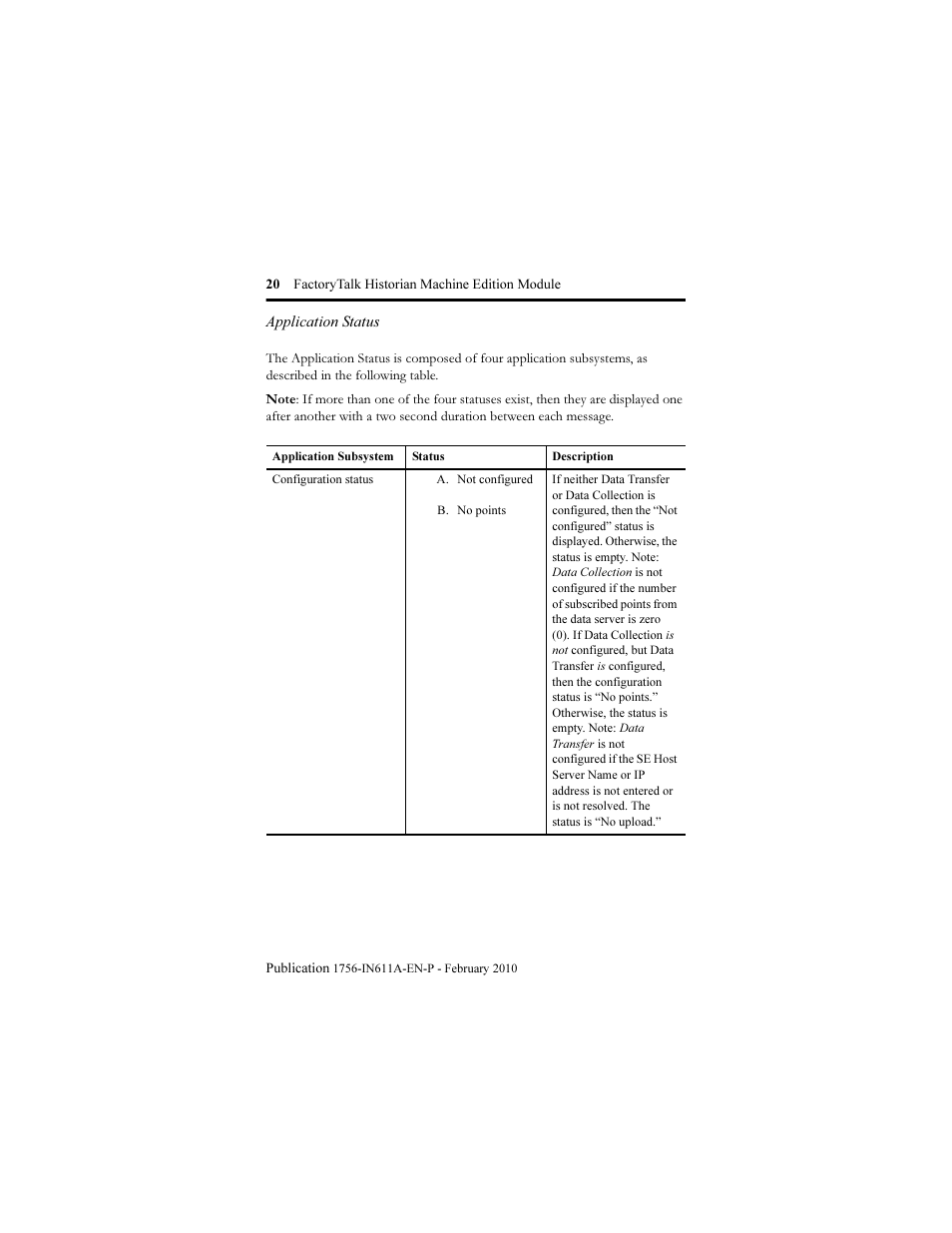 Rockwell Automation 1756-HIST2G FactoryTalk Historian ME 2.1 Installation Instructions User Manual | Page 20 / 26