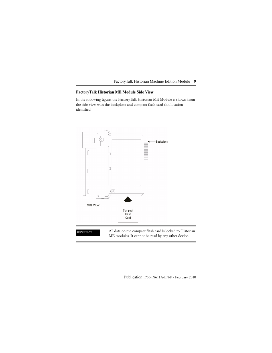 Rockwell Automation 1756-HIST2G FactoryTalk Historian ME 2.1 Installation Instructions User Manual | Page 9 / 26