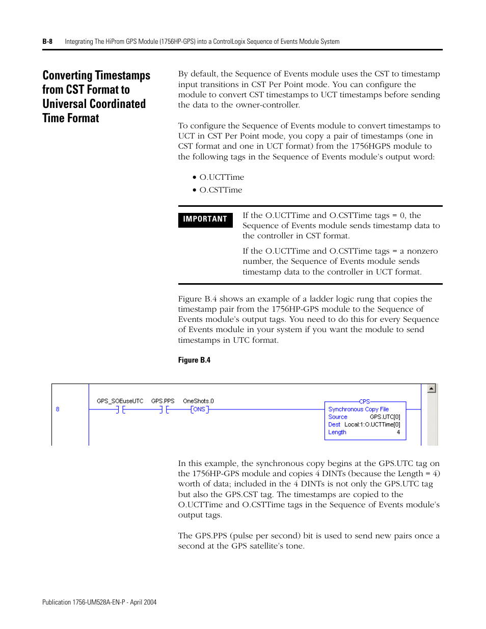 Rockwell Automation 1756-IH16ISOE ControlLogix Sequence of Events Module User Manual | Page 126 / 160