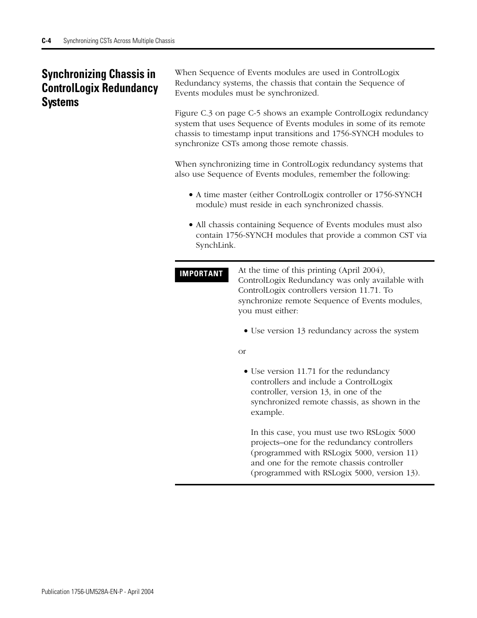 Rockwell Automation 1756-IH16ISOE ControlLogix Sequence of Events Module User Manual | Page 132 / 160