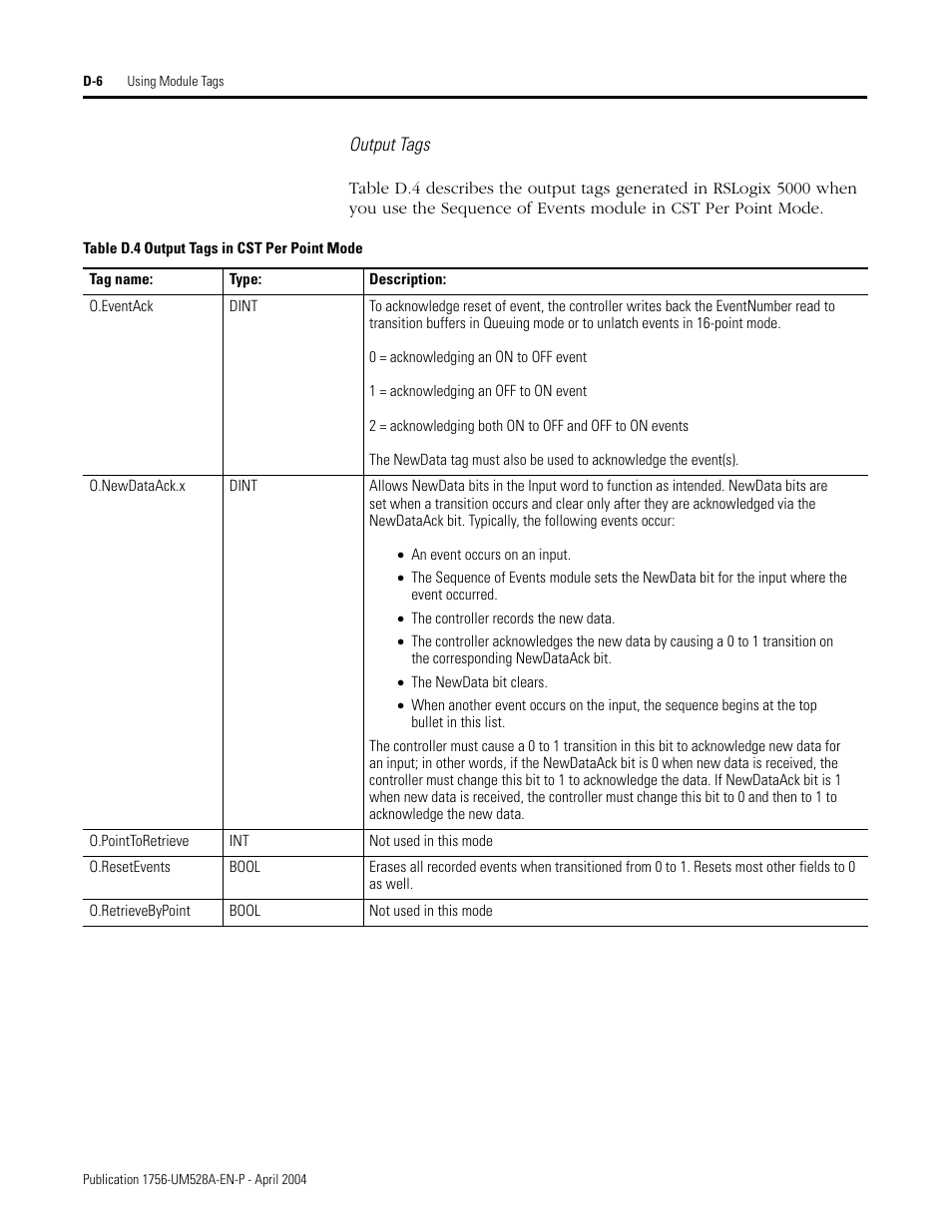 Rockwell Automation 1756-IH16ISOE ControlLogix Sequence of Events Module User Manual | Page 140 / 160