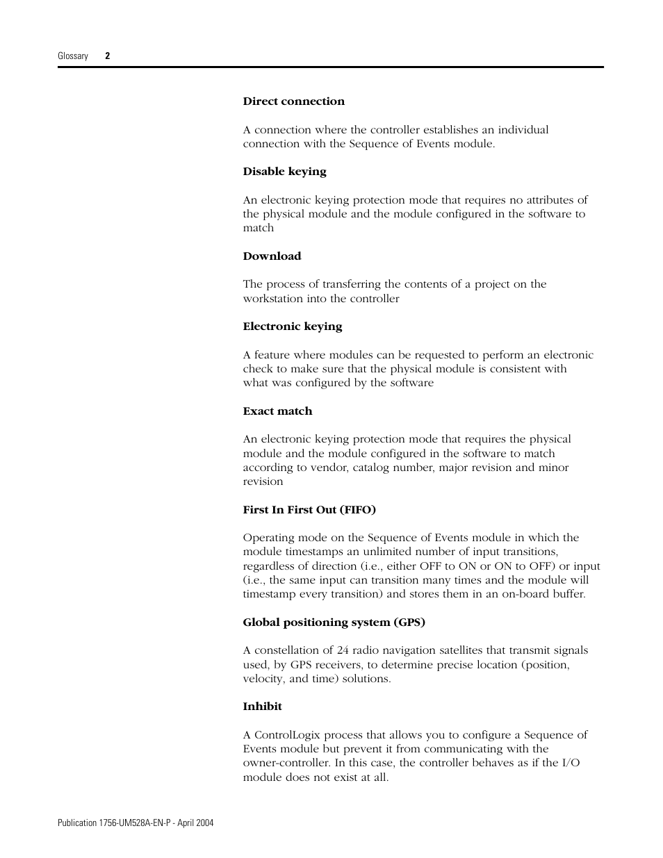 Rockwell Automation 1756-IH16ISOE ControlLogix Sequence of Events Module User Manual | Page 150 / 160