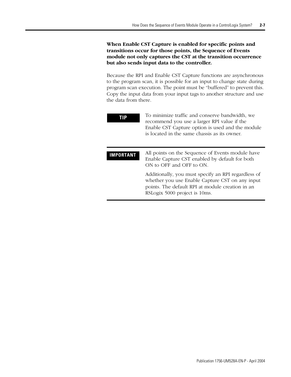 Rockwell Automation 1756-IH16ISOE ControlLogix Sequence of Events Module User Manual | Page 23 / 160