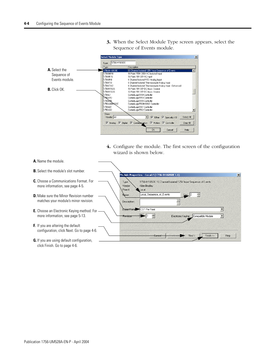 Rockwell Automation 1756-IH16ISOE ControlLogix Sequence of Events Module User Manual | Page 44 / 160