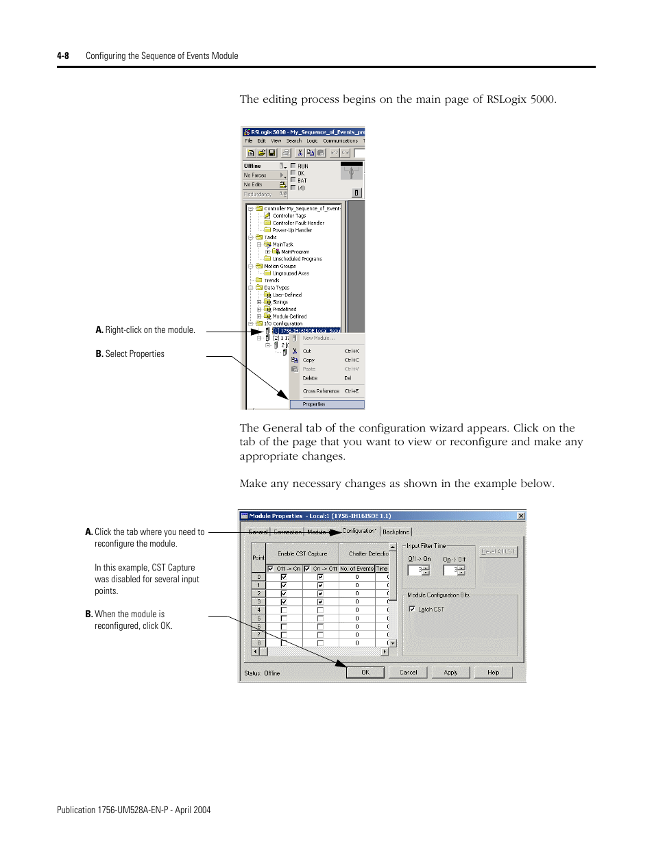 Rockwell Automation 1756-IH16ISOE ControlLogix Sequence of Events Module User Manual | Page 48 / 160