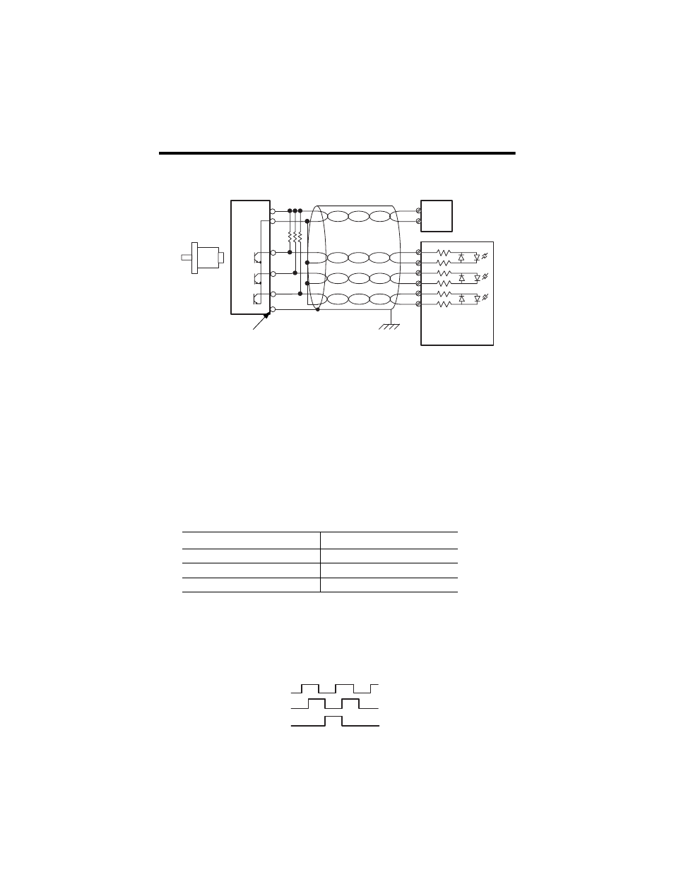 Single-ended encoder wiring (open collector), Single-ended encoder output waveforms | Rockwell Automation 1746-HSCE2 Multi-Channel High-Speed Counter Installation Instructions User Manual | Page 12 / 20
