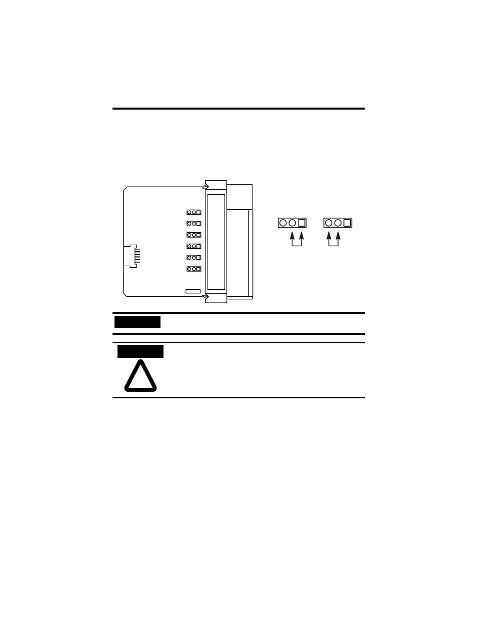 Setting the jumpers | Rockwell Automation 1746-HSCE2 Multi-Channel High-Speed Counter Installation Instructions User Manual | Page 7 / 20