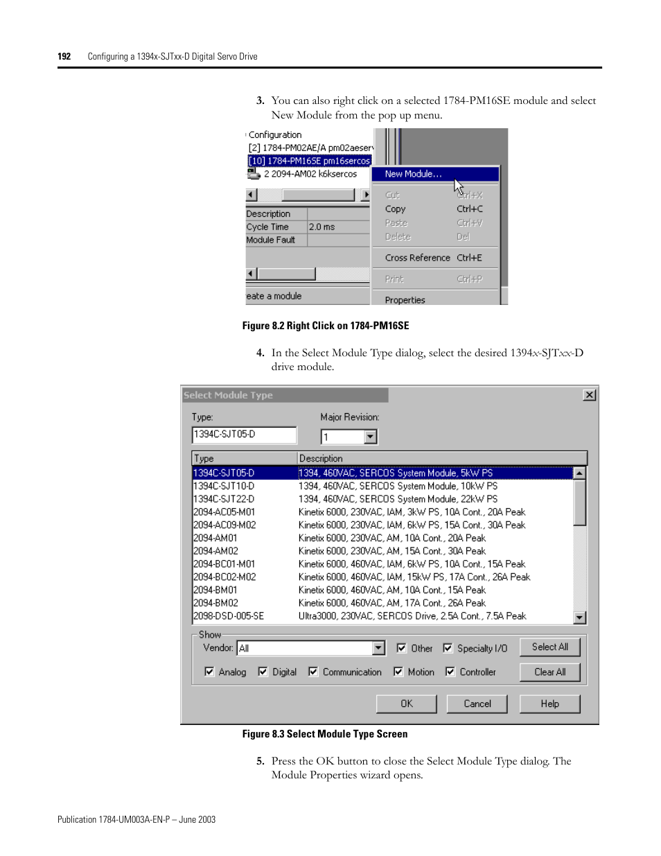 Rockwell Automation 1784-PM16SE SoftLogix Motion Card Setup and Configuration Manual User Manual | Page 200 / 451