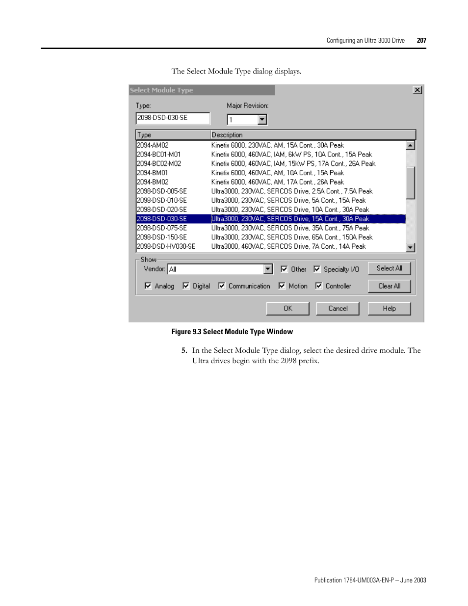 Rockwell Automation 1784-PM16SE SoftLogix Motion Card Setup and Configuration Manual User Manual | Page 215 / 451