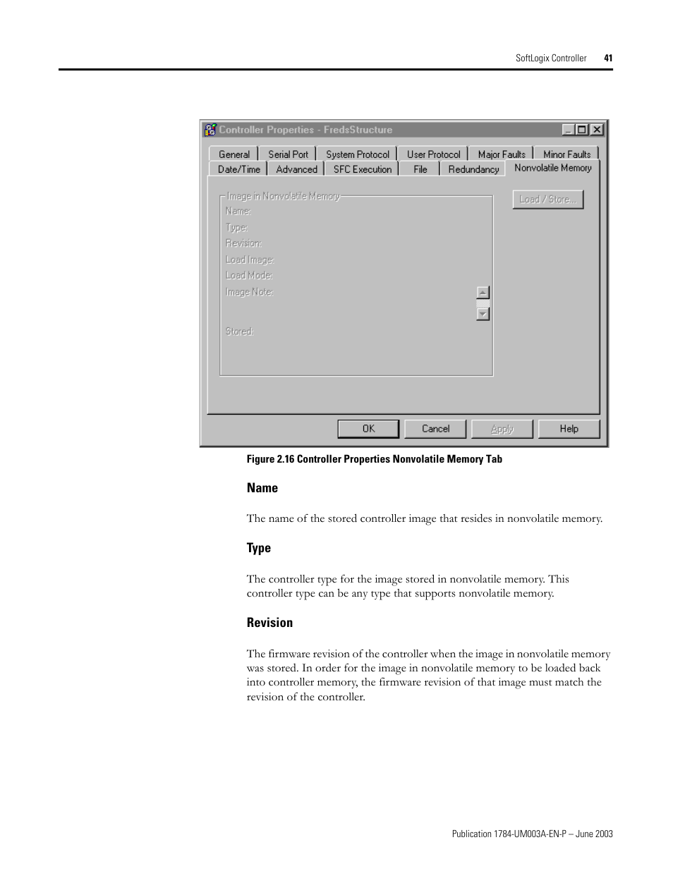 Name, Type, Revision | Rockwell Automation 1784-PM16SE SoftLogix Motion Card Setup and Configuration Manual User Manual | Page 49 / 451