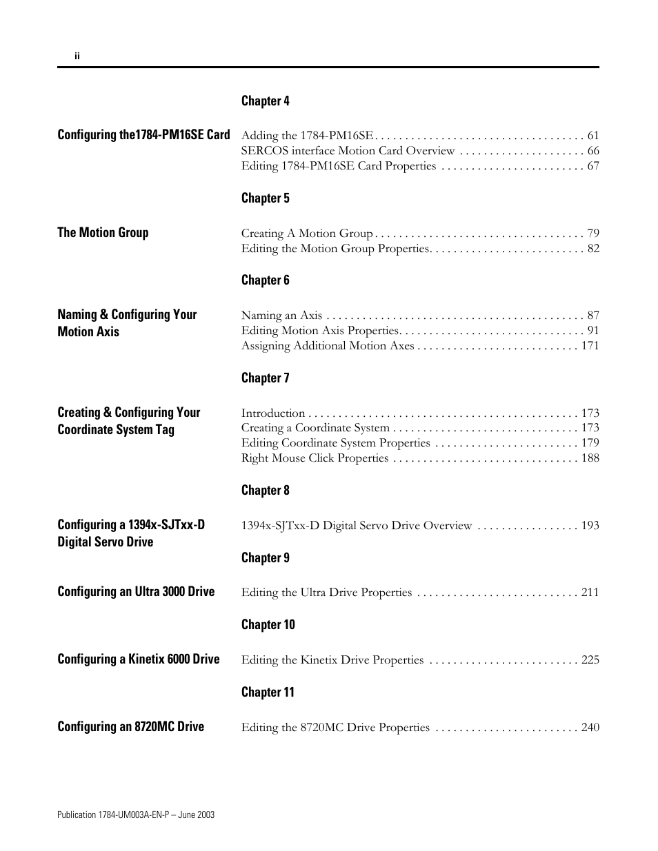 Rockwell Automation 1784-PM16SE SoftLogix Motion Card Setup and Configuration Manual User Manual | Page 6 / 451
