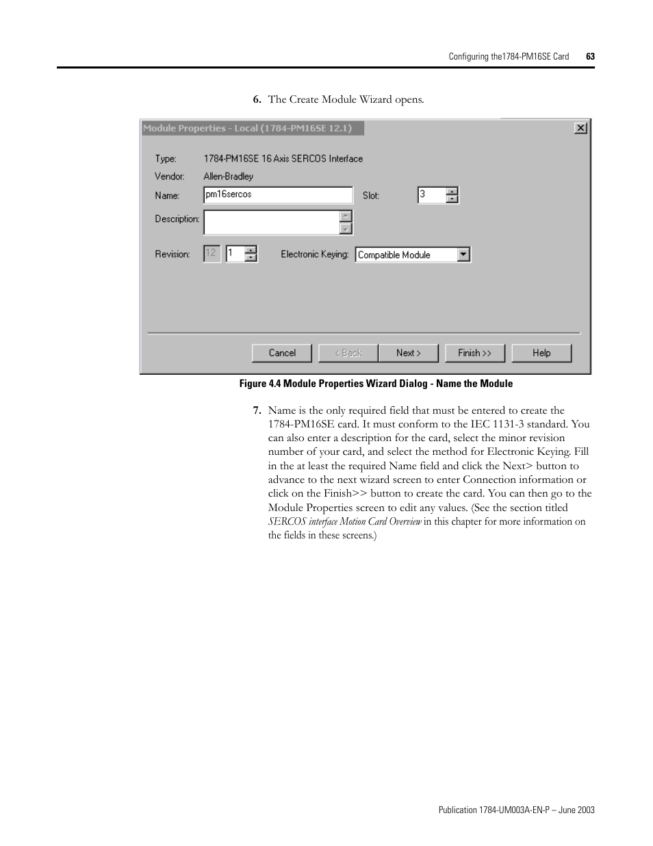 Rockwell Automation 1784-PM16SE SoftLogix Motion Card Setup and Configuration Manual User Manual | Page 71 / 451