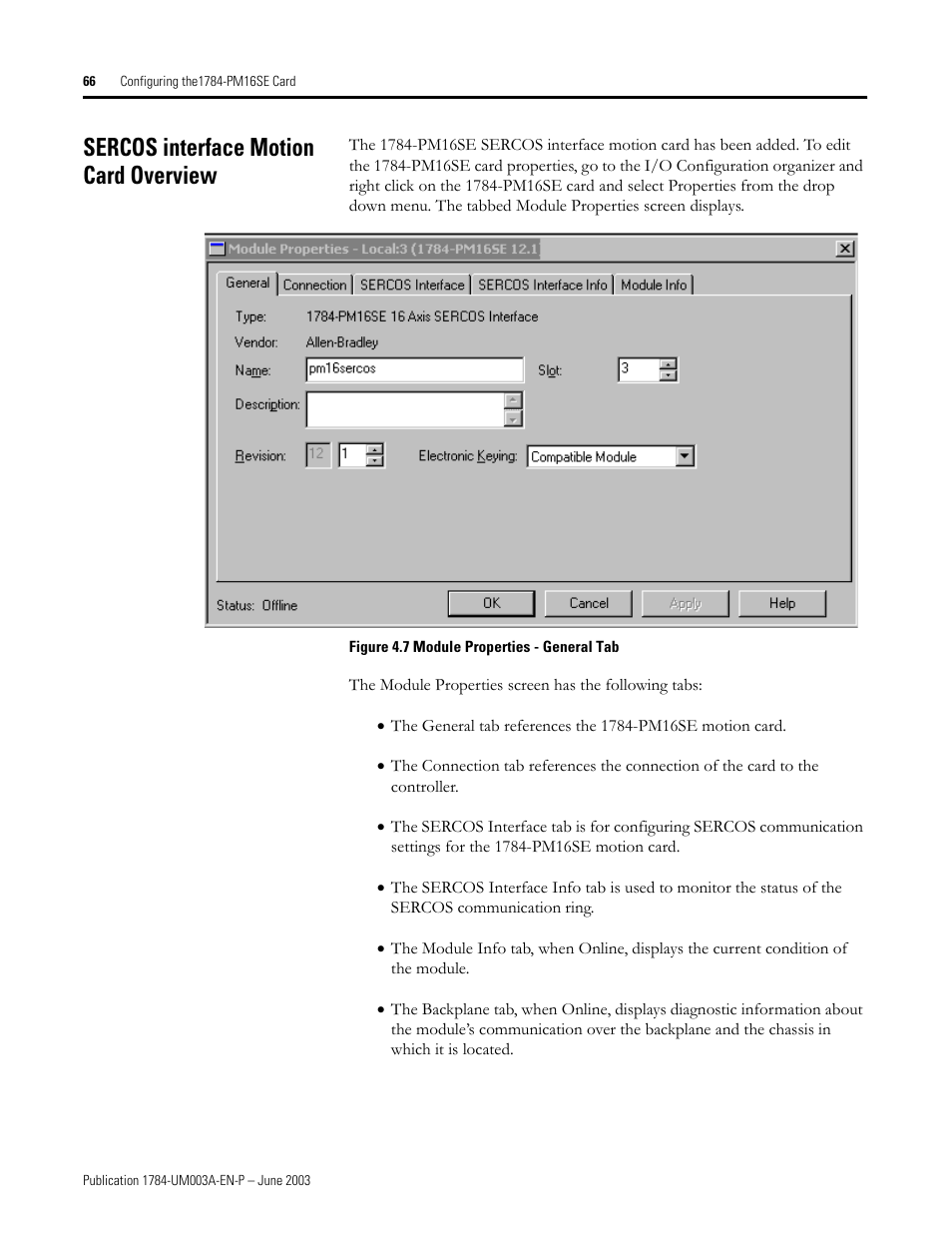 Sercos interface motion card overview | Rockwell Automation 1784-PM16SE SoftLogix Motion Card Setup and Configuration Manual User Manual | Page 74 / 451