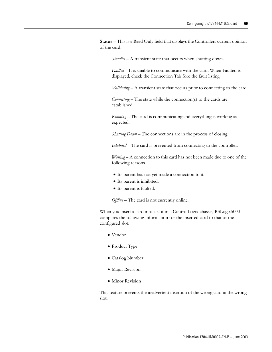 Rockwell Automation 1784-PM16SE SoftLogix Motion Card Setup and Configuration Manual User Manual | Page 77 / 451