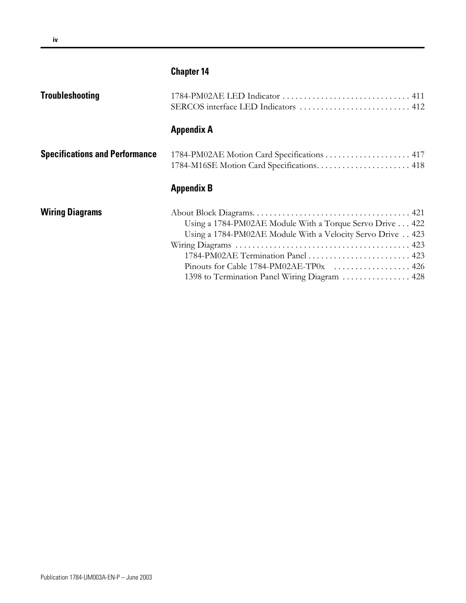 Rockwell Automation 1784-PM16SE SoftLogix Motion Card Setup and Configuration Manual User Manual | Page 8 / 451