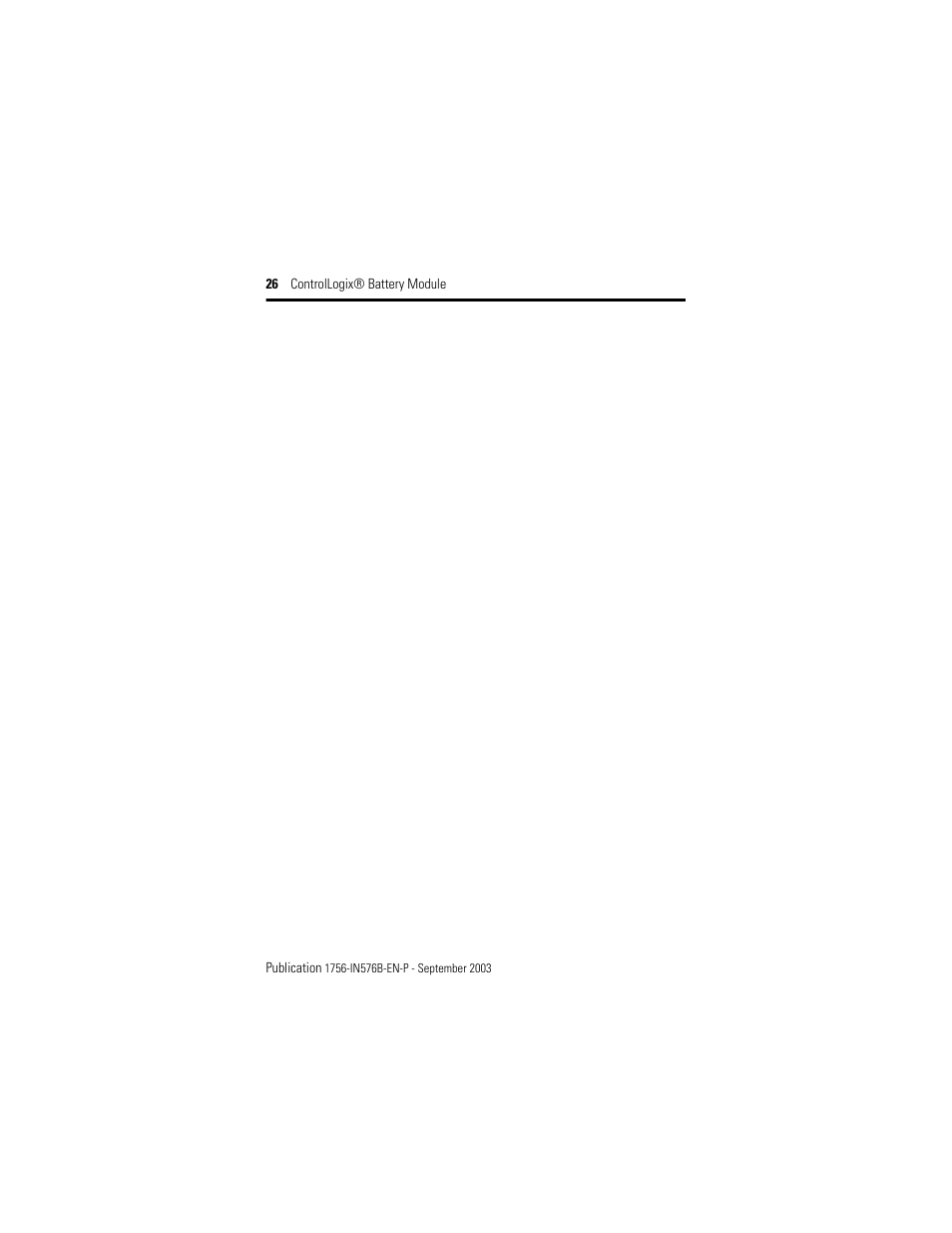 Rockwell Automation 1756-BATM ControlLogix Battery Module Installation Instructions User Manual | Page 26 / 32
