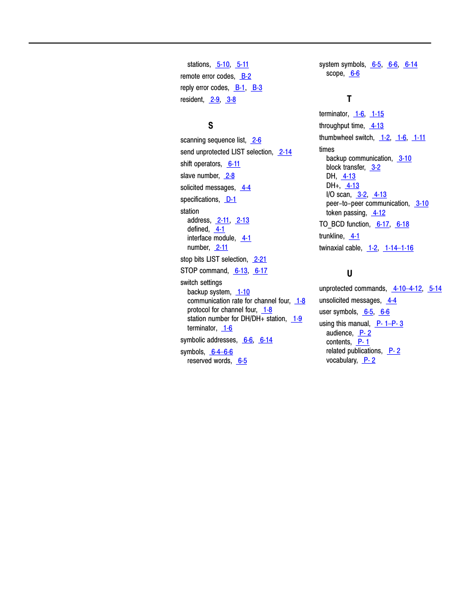 Rockwell Automation 1775-S5_SR5,D17756.5.5 User Manual  PLC-3 FAMILY I/0 User Manual | Page 179 / 181