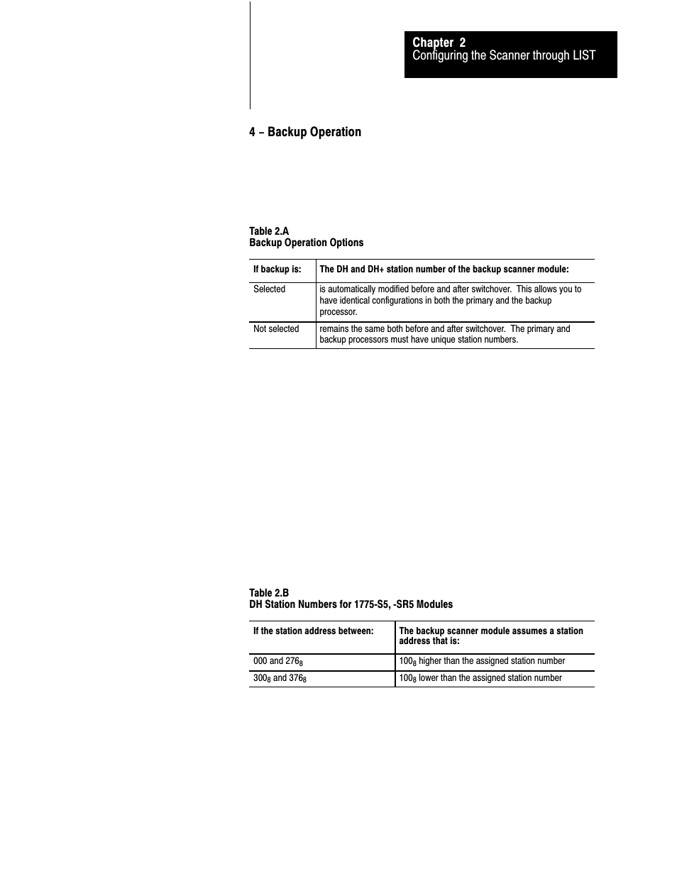 Rockwell Automation 1775-S5_SR5,D17756.5.5 User Manual  PLC-3 FAMILY I/0 User Manual | Page 39 / 181