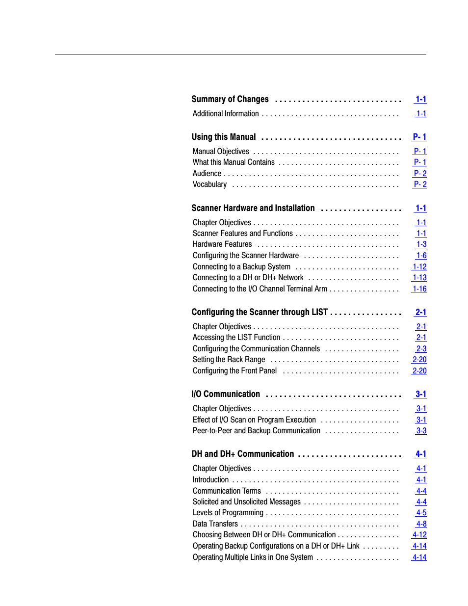 Rockwell Automation 1775-S5_SR5,D17756.5.5 User Manual  PLC-3 FAMILY I/0 User Manual | Page 4 / 181