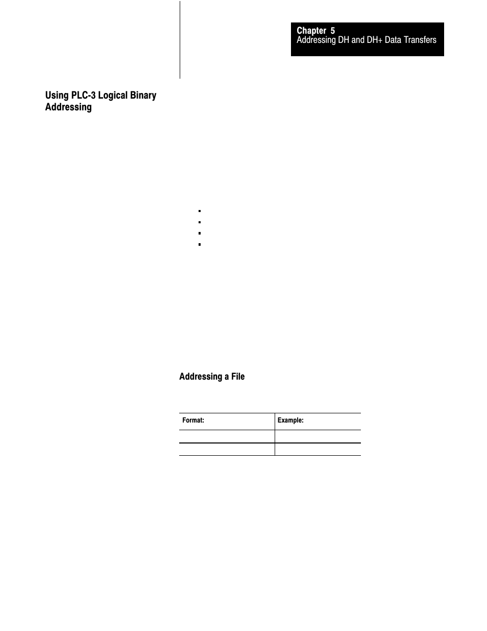 Rockwell Automation 1775-S5_SR5,D17756.5.5 User Manual  PLC-3 FAMILY I/0 User Manual | Page 79 / 181