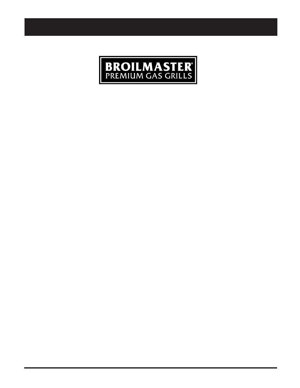 Limited warranty, Arranty | Broilmaster P3 User Manual | Page 22 / 24