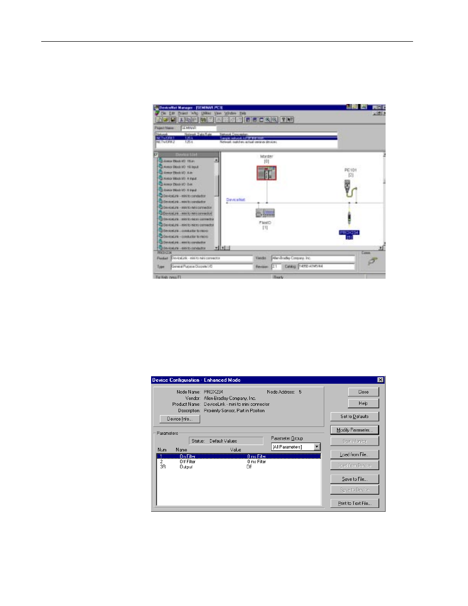 Configuring the devicelink discrete i/o | Rockwell Automation DeviceNet SEMINAR LAB EX User Manual | Page 10 / 71