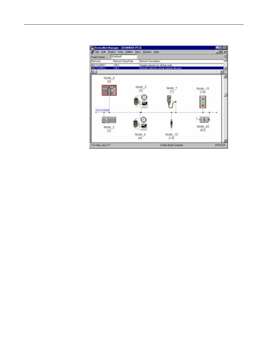 Configuring the photoeye online | Rockwell Automation DeviceNet SEMINAR LAB EX User Manual | Page 32 / 71