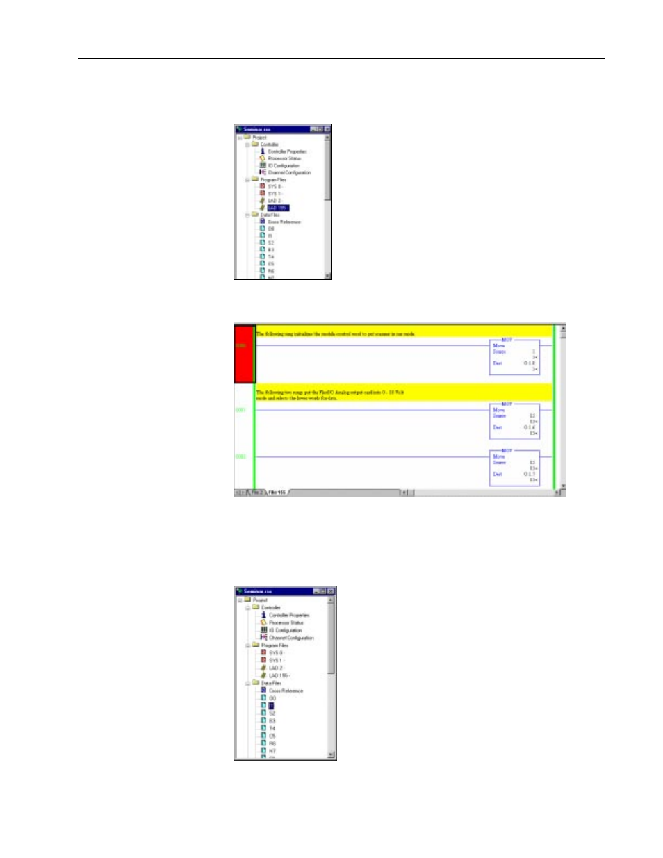 Monitoring inputs | Rockwell Automation DeviceNet SEMINAR LAB EX User Manual | Page 57 / 71