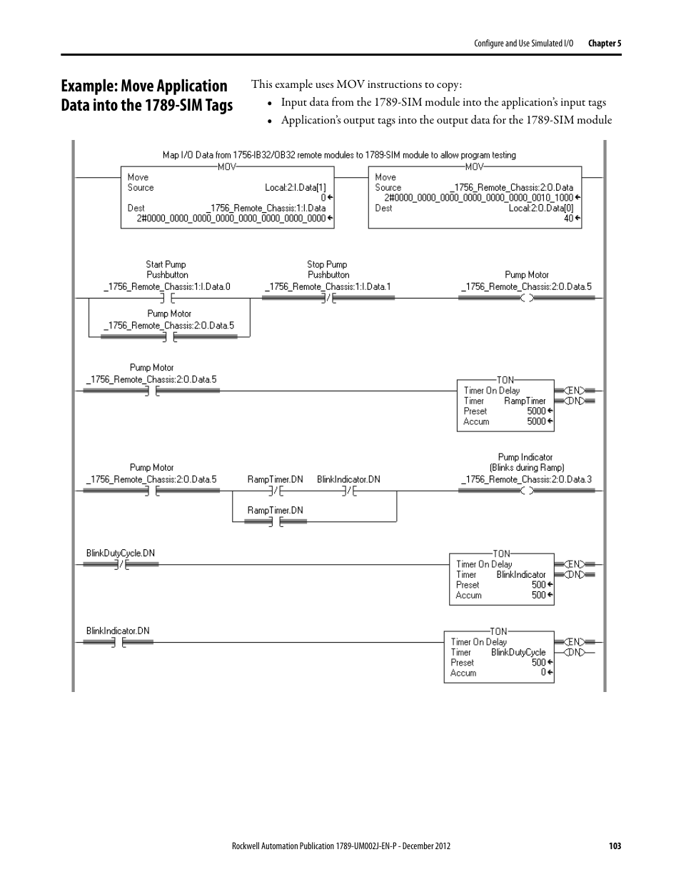 Rockwell Automation 1789-L10_L30_L60 SoftLogix 5800 System User Manual User Manual | Page 103 / 268