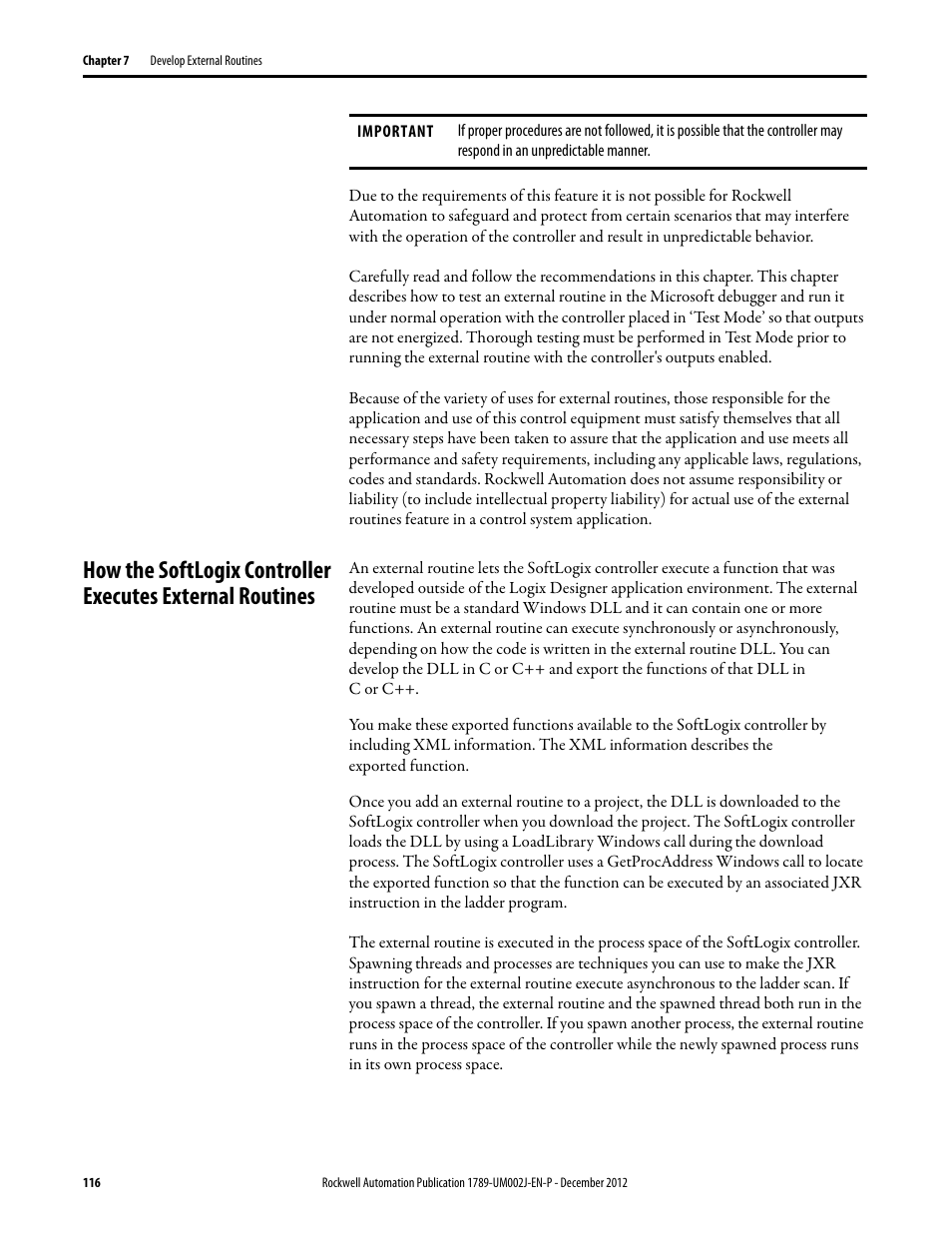 Rockwell Automation 1789-L10_L30_L60 SoftLogix 5800 System User Manual User Manual | Page 116 / 268