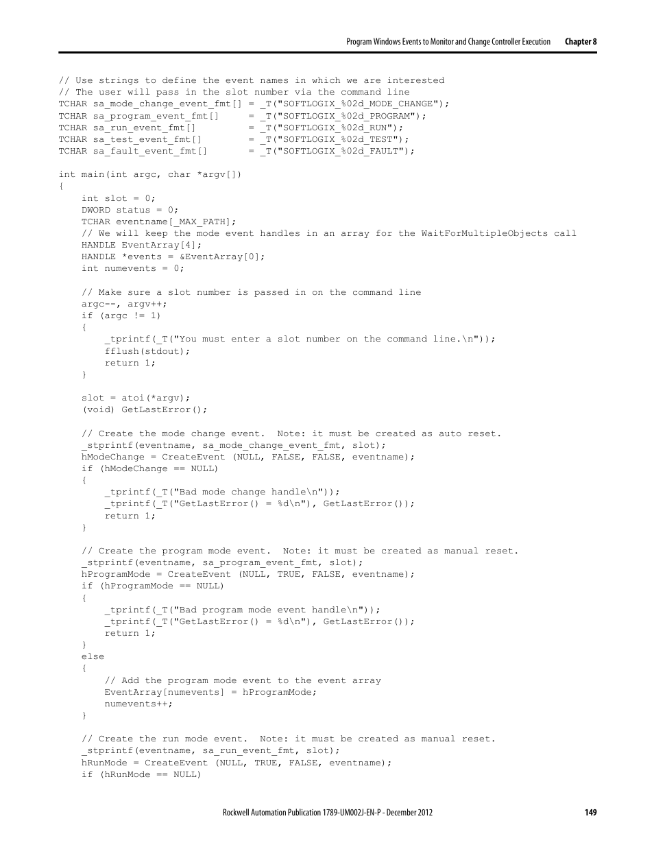 Rockwell Automation 1789-L10_L30_L60 SoftLogix 5800 System User Manual User Manual | Page 149 / 268