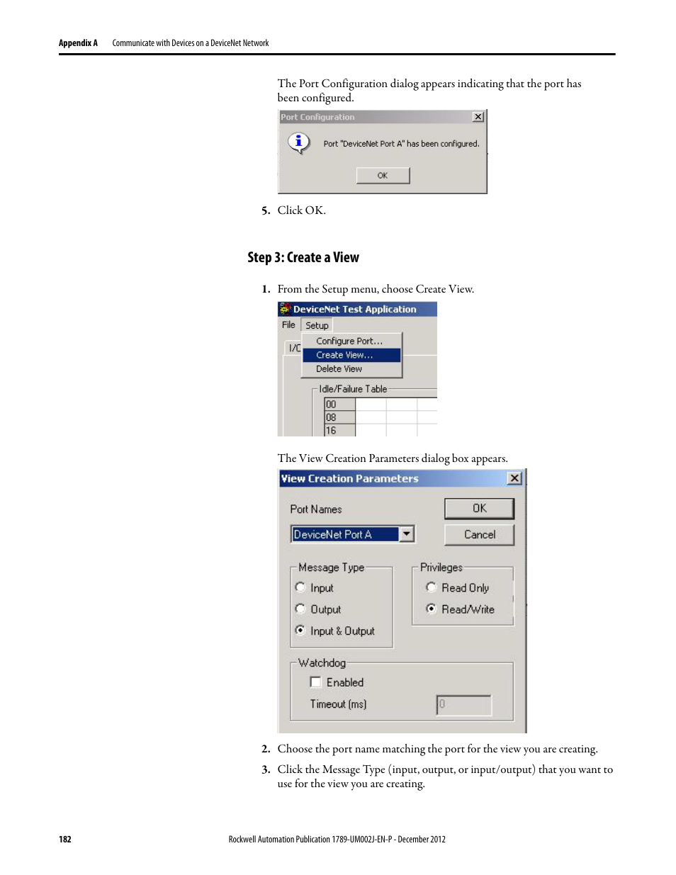 Step 3: create a view | Rockwell Automation 1789-L10_L30_L60 SoftLogix 5800 System User Manual User Manual | Page 182 / 268