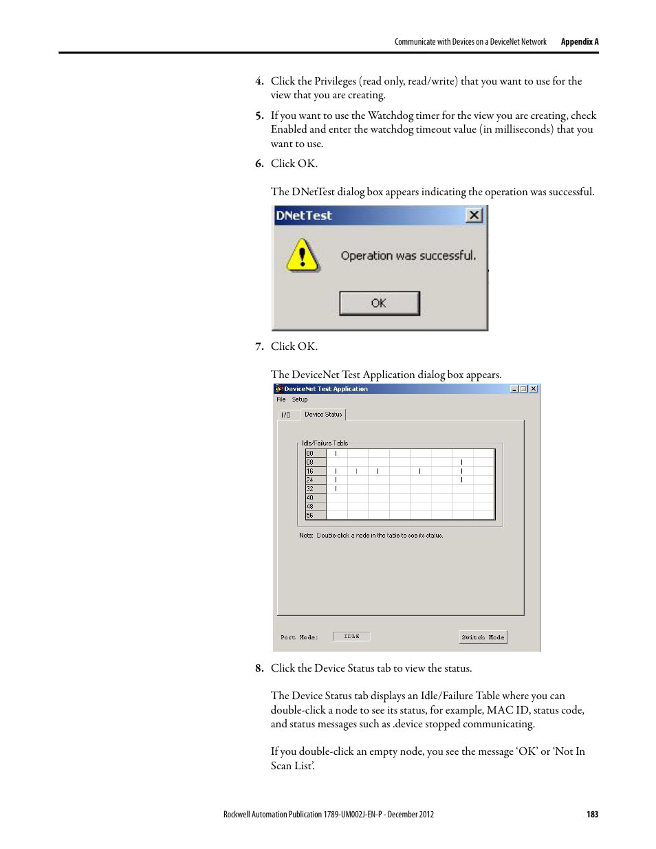 Rockwell Automation 1789-L10_L30_L60 SoftLogix 5800 System User Manual User Manual | Page 183 / 268