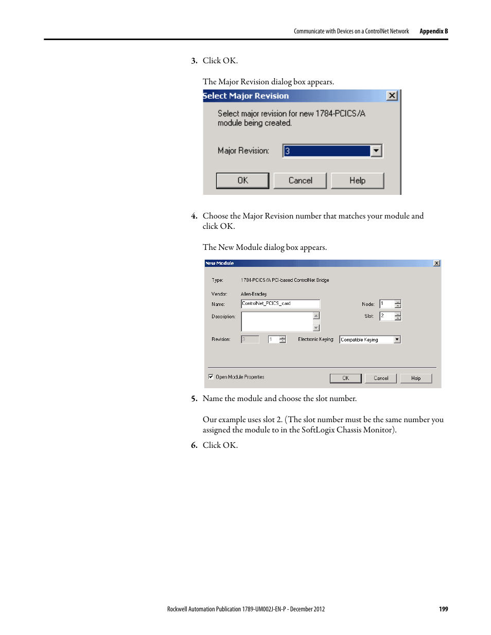 Rockwell Automation 1789-L10_L30_L60 SoftLogix 5800 System User Manual User Manual | Page 199 / 268