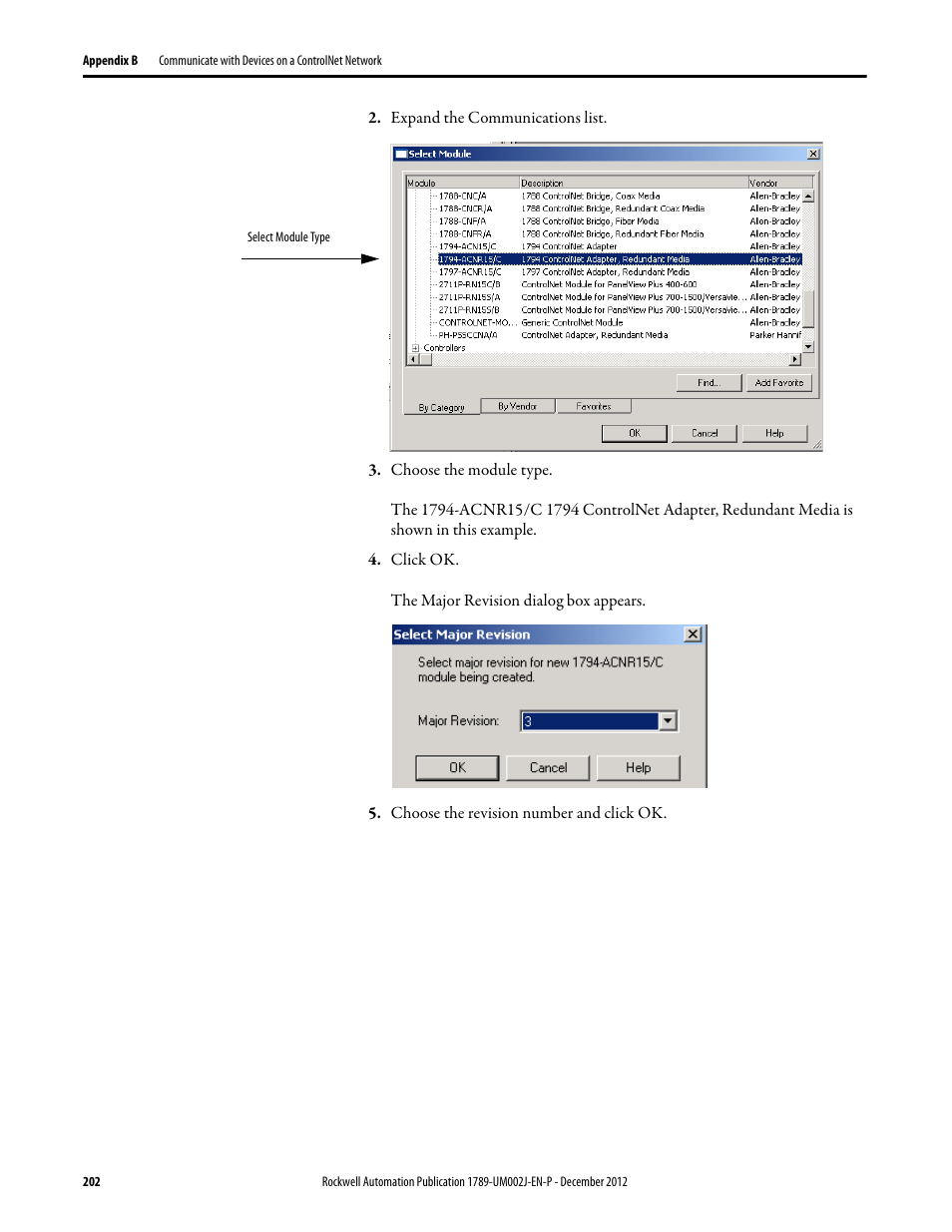 Rockwell Automation 1789-L10_L30_L60 SoftLogix 5800 System User Manual User Manual | Page 202 / 268