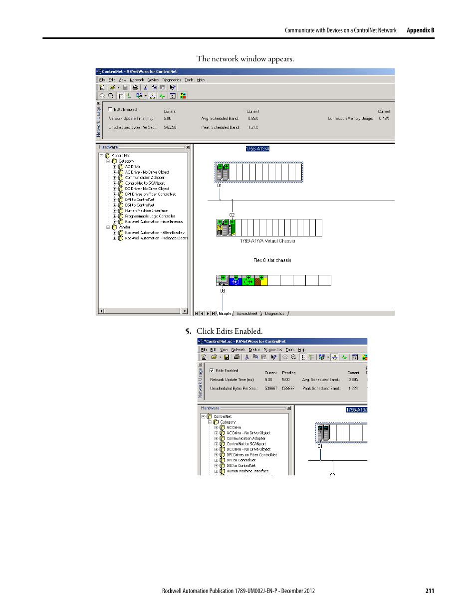 Rockwell Automation 1789-L10_L30_L60 SoftLogix 5800 System User Manual User Manual | Page 211 / 268