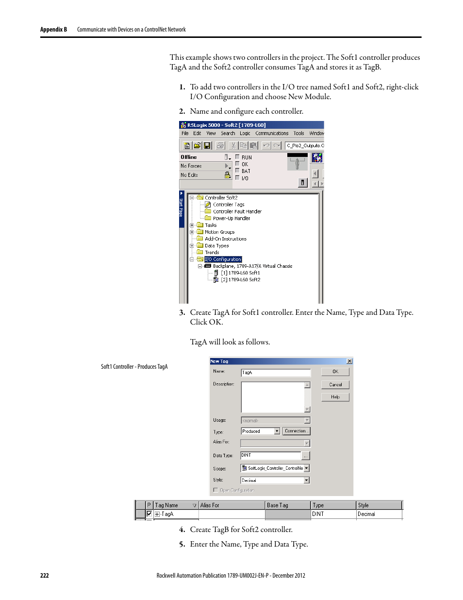 Rockwell Automation 1789-L10_L30_L60 SoftLogix 5800 System User Manual User Manual | Page 222 / 268