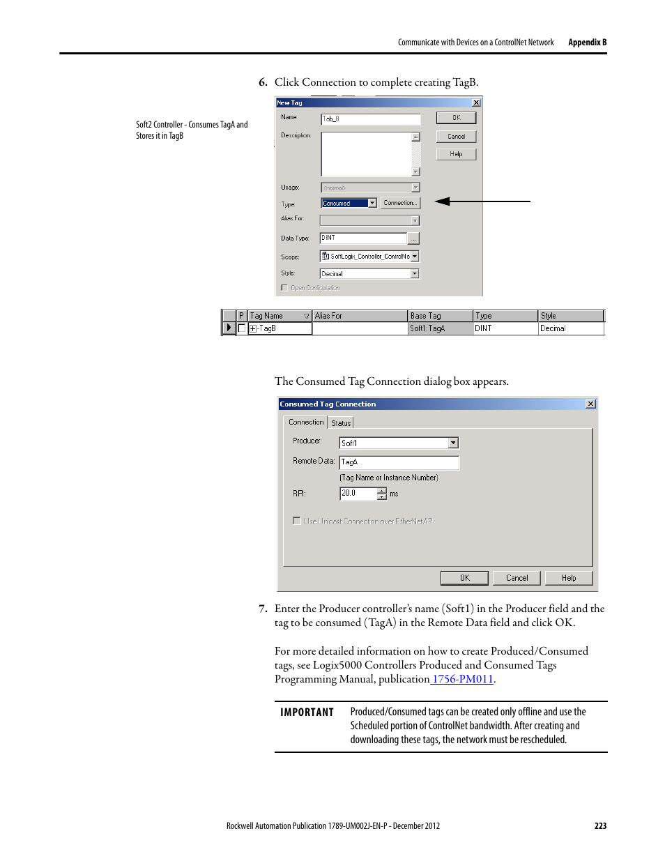 Rockwell Automation 1789-L10_L30_L60 SoftLogix 5800 System User Manual User Manual | Page 223 / 268