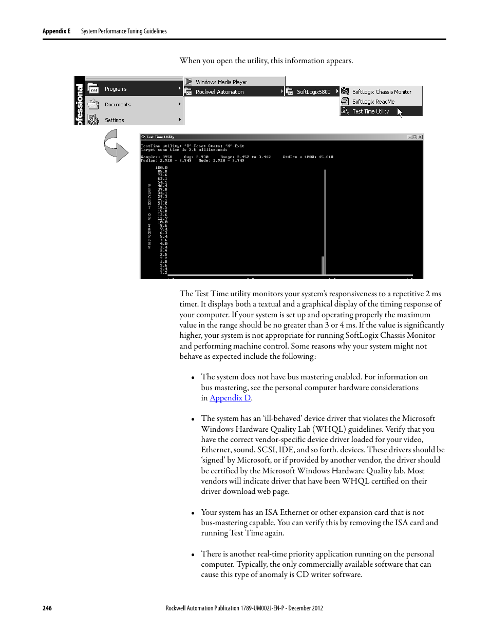 Rockwell Automation 1789-L10_L30_L60 SoftLogix 5800 System User Manual User Manual | Page 246 / 268