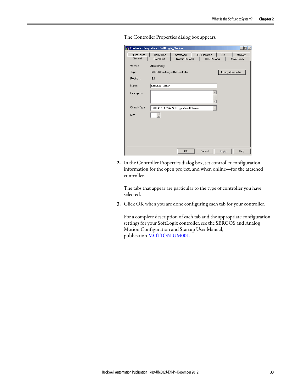 Rockwell Automation 1789-L10_L30_L60 SoftLogix 5800 System User Manual User Manual | Page 33 / 268