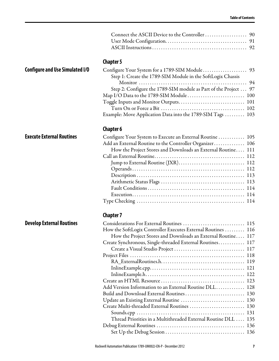 Rockwell Automation 1789-L10_L30_L60 SoftLogix 5800 System User Manual User Manual | Page 7 / 268