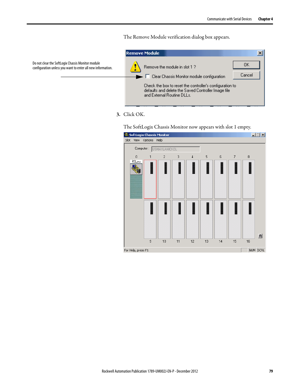 Rockwell Automation 1789-L10_L30_L60 SoftLogix 5800 System User Manual User Manual | Page 79 / 268