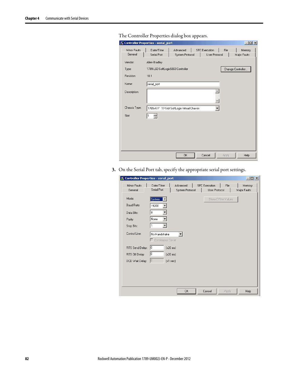 Rockwell Automation 1789-L10_L30_L60 SoftLogix 5800 System User Manual User Manual | Page 82 / 268