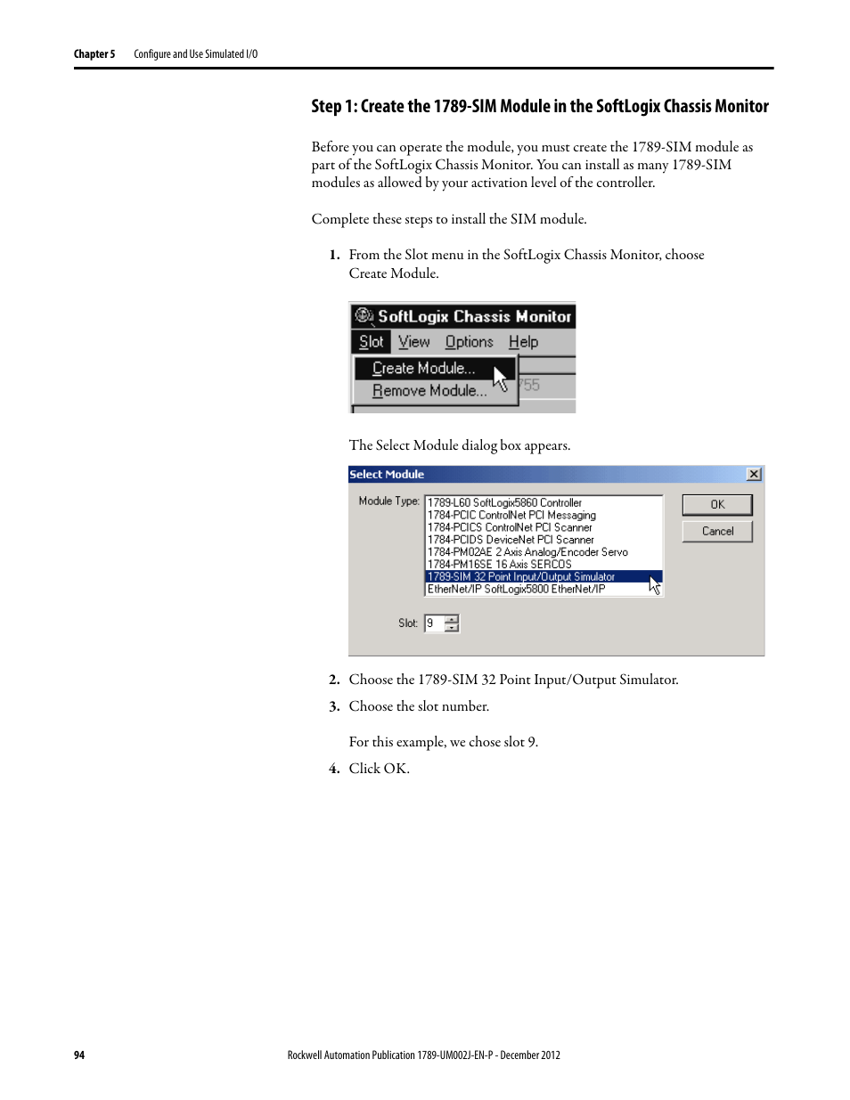 Monitor | Rockwell Automation 1789-L10_L30_L60 SoftLogix 5800 System User Manual User Manual | Page 94 / 268