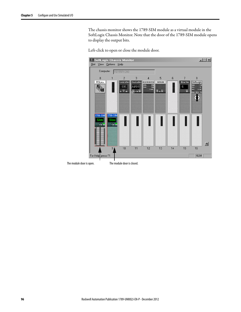 Rockwell Automation 1789-L10_L30_L60 SoftLogix 5800 System User Manual User Manual | Page 96 / 268