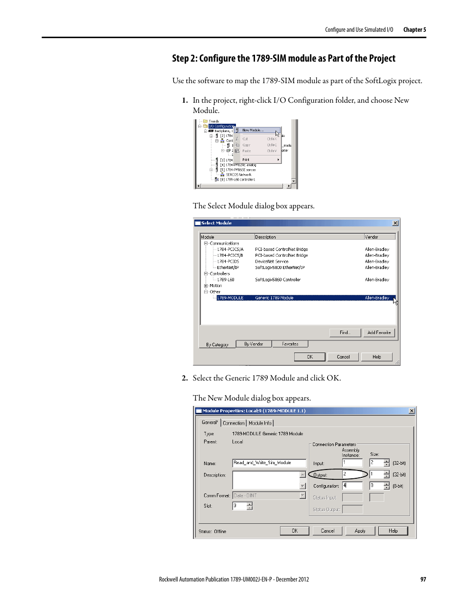 Rockwell Automation 1789-L10_L30_L60 SoftLogix 5800 System User Manual User Manual | Page 97 / 268