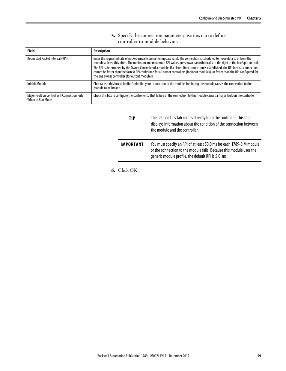 Rockwell Automation 1789-L10_L30_L60 SoftLogix 5800 System User Manual User Manual | Page 99 / 268