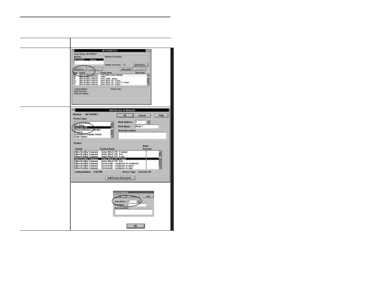 Add the device to the network | Rockwell Automation 1792-IB8/B INSTL.INST ARMOR BLOCK 8 INPUT User Manual | Page 19 / 36