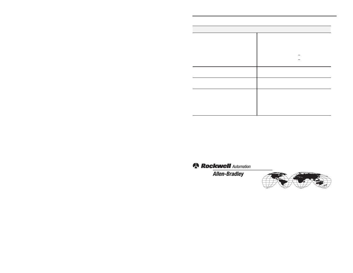 Back cover, Worldwide representation | Rockwell Automation 1792-IB8/B INSTL.INST ARMOR BLOCK 8 INPUT User Manual | Page 36 / 36